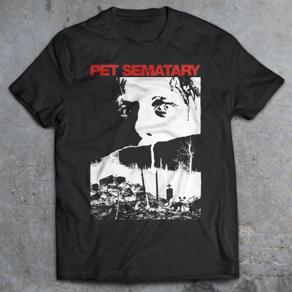Pet Sematary 1989 Horror Movie T-Shirt , 80s Horror Shirt
